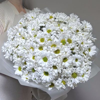 Букет из ромашковых хризантем