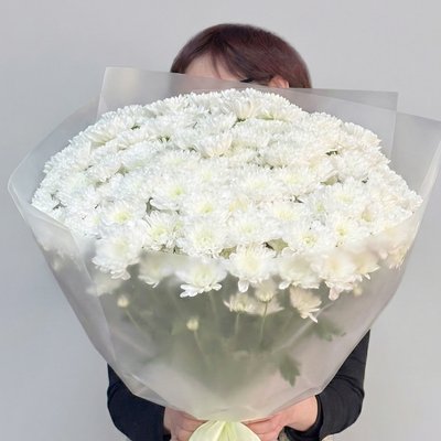 Букет из пушистых хризнтем