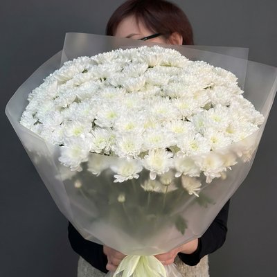 Букет из пушистых хризнтем