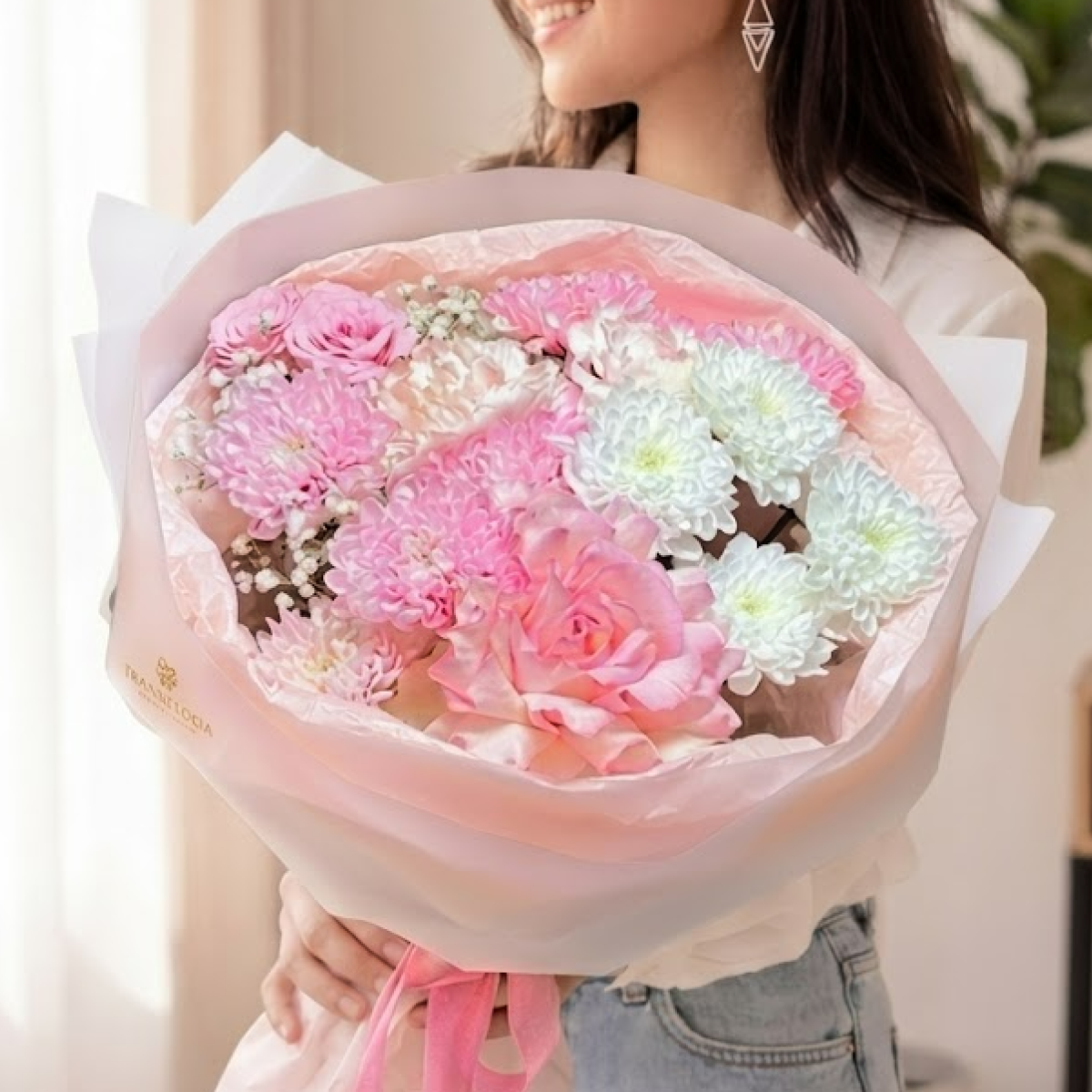 Сборный букет "Парижское утро"