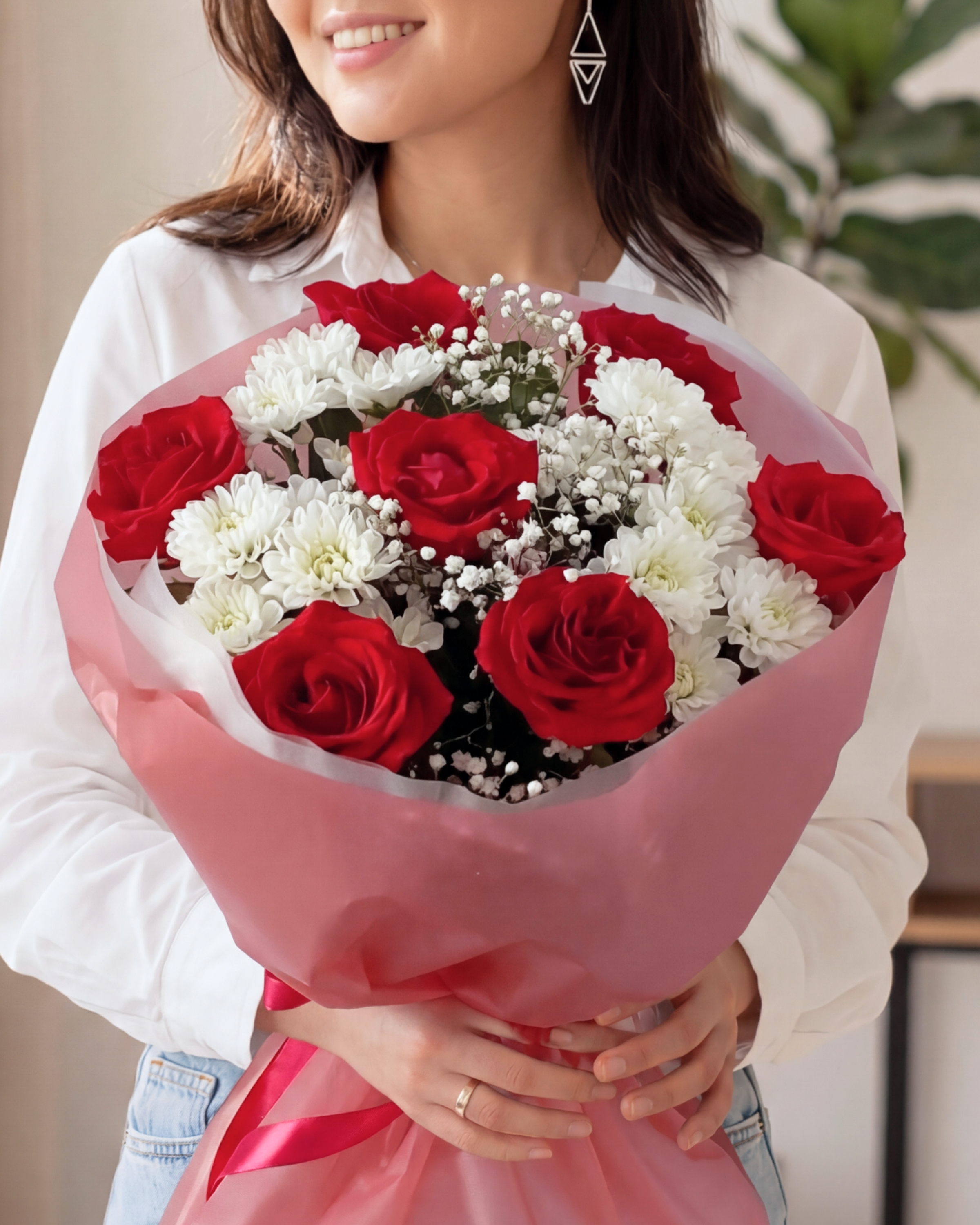 Букет вечная классика - фото букета