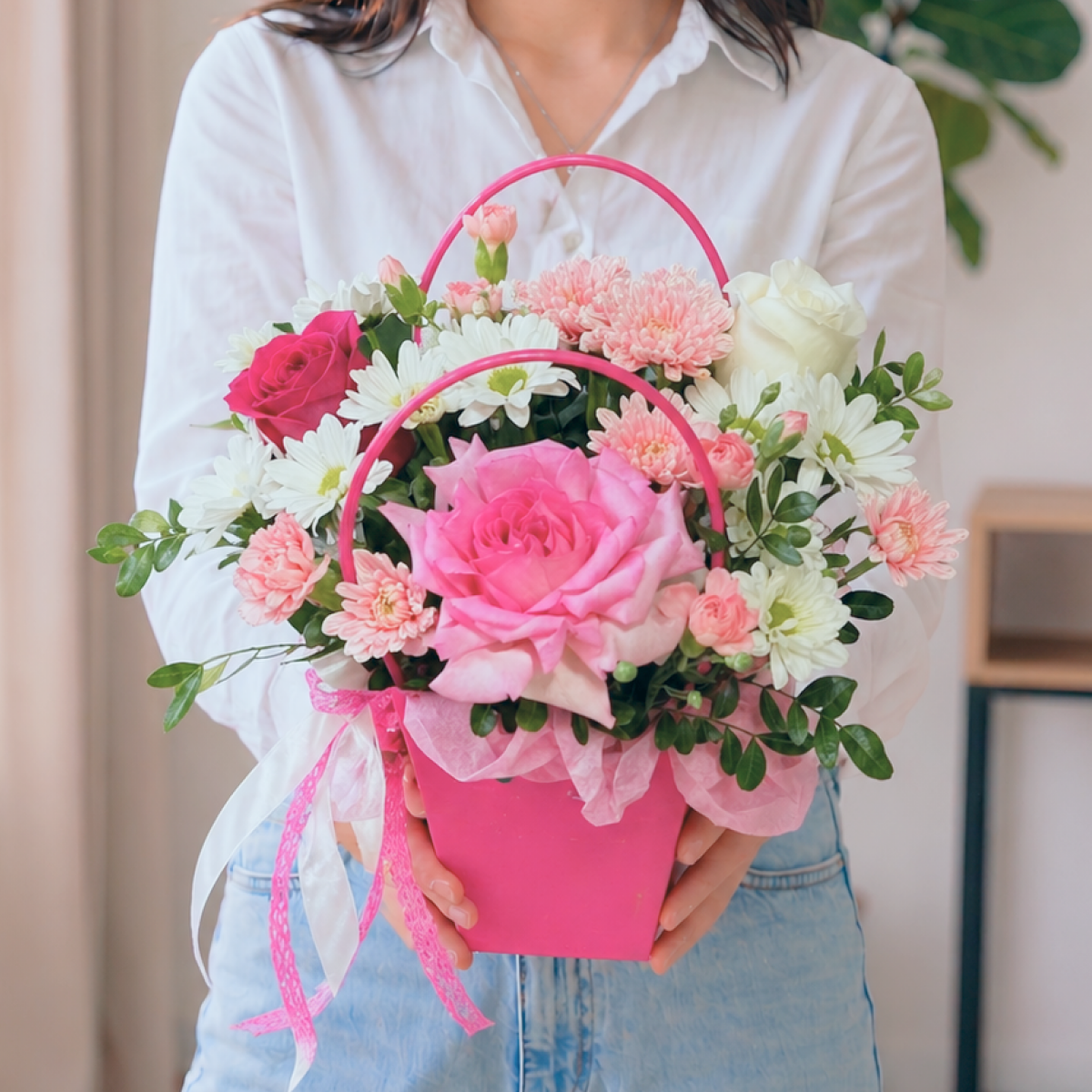 Сумочка с цветами