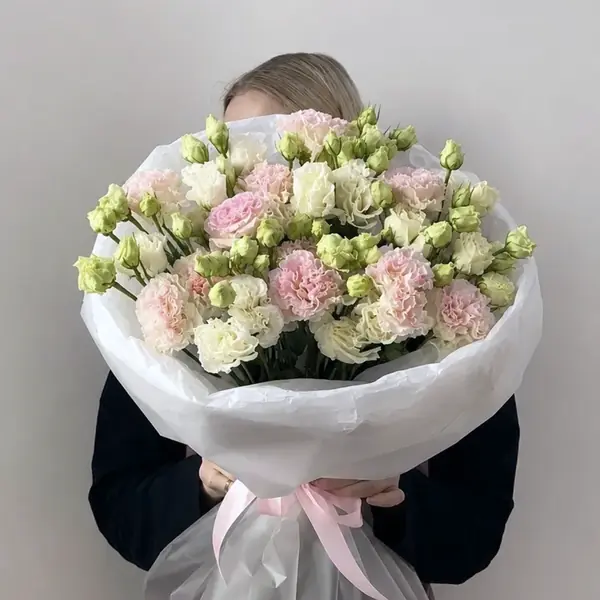 Букет из 15 эустом