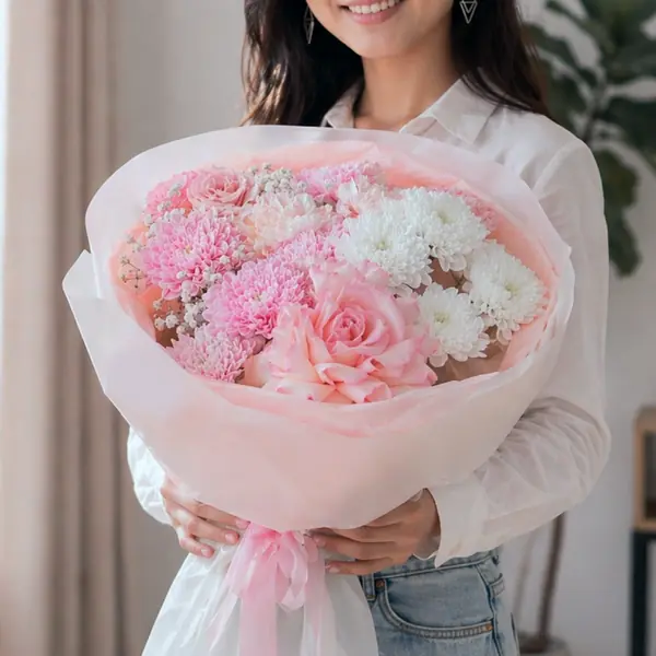 Сборный букет "Парижское утро"